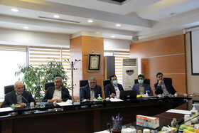 نشست مشترک هیئت‌رئیسه صندوق‌ها و مدیران شرکت سوخت رسانی و خدمات فرودگاهی اوج