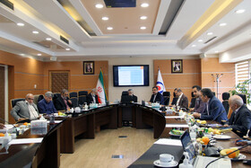 نشست مشترک هیئت‌رئیسه صندوق‌ها و مدیران شرکت سوخت رسانی و خدمات فرودگاهی اوج