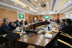 ارائه گزارش شرکت پتروشیمی نخل آسماری در نشست هیئت رئیسه صندوق ها