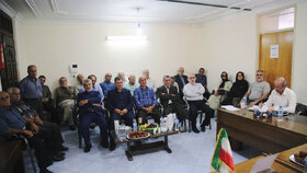 دیدار و گفتگوی رئیس صندوق‌ها با مسئولان کانون مازندران