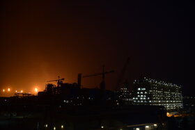 بازدید دکتر بیات از طرح های گروه اقتصادی صندوق ها در عسلویه