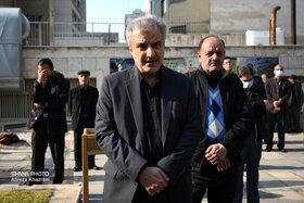 آیین سوگواری شهادت حضرت فاطمه الزهرا(س) در مقبره الشهدای گمنام وزارت نفت