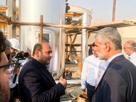 بازدید دکتر بیات از پروژه‌های در حال اجرای صندوق‌ها در جنوب