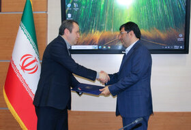 آئین تکریم و معارفه مدیر عامل اهداف و عضو هیئت مدیره آن