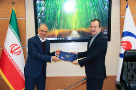 آئین تکریم و معارفه مدیر عامل اهداف و عضو هیئت مدیره آن