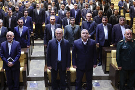 مراسم امضای قرارداد طرح فشارافزایی میدان مشترك پارس جنوبی