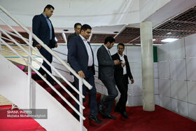 بازدید رئیس هیئت‌رئیسه صندوق‌ بازنشستگی نفت از اتاق خبر رسانه‌های وزارت نفت