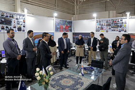 بازدید رئیس هیئت‌رئیسه صندوق‌ بازنشستگی نفت از اتاق خبر رسانه‌های وزارت نفت