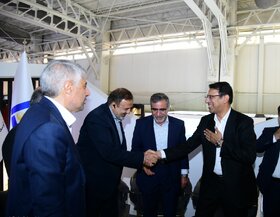 بازدید دکتر حسین‌زاده، رئیس هیئت‌رئیسه صندوق‌ها، از روز پایانی نمایشگاه نفت