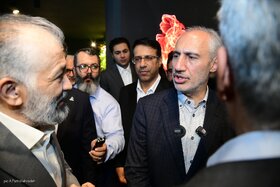 بازدید دکتر حسین‌زاده، رئیس هیئت‌رئیسه صندوق‌ها، از روز پایانی نمایشگاه نفت