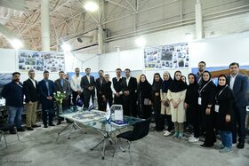 بازدید دکتر حسین‌زاده، رئیس هیئت‌رئیسه صندوق‌ها، از روز پایانی نمایشگاه نفت