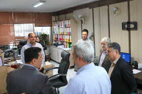 بازدید رییس صندوق‌ها از دفتر نمایندگی کرج