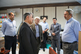 بازدید رییس صندوق‌ها از دفتر نمایندگی کرج