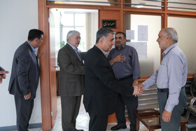 بازدید رییس صندوق‌ها از دفتر نمایندگی کرج