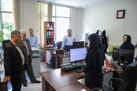 بازدید رییس صندوق‌ها از دفتر نمایندگی کرج