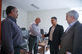 بازدید رییس صندوق‌ها از دفتر نمایندگی کرج