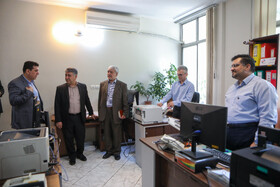 بازدید رییس صندوق‌ها از دفتر نمایندگی کرج