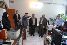 بازدید رییس صندوق‌ها از دفتر نمایندگی کرج
