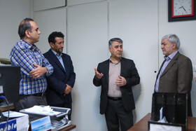 بازدید رییس صندوق‌ها از دفتر نمایندگی کرج