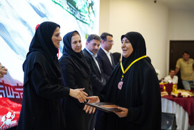 اختتامیه سومین دوره مسابقات ورزشی کارکنان صندوق‌ها در بخش بانوان