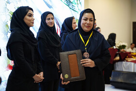 اختتامیه سومین دوره مسابقات ورزشی کارکنان صندوق‌ها در بخش بانوان