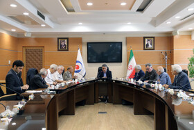 نشست اعضای هیأت مدیره کانون خطوط لوله و مخابرات با رییس صندوق‌ها