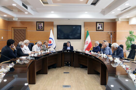 نشست اعضای هیأت مدیره کانون خطوط لوله و مخابرات با رییس صندوق‌ها