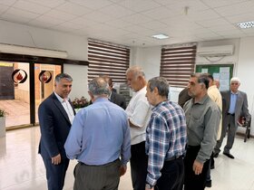 بازدید از نمایندگی های صندوق ها در آبادان