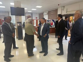 بازدید از نمایندگی های صندوق ها در آبادان