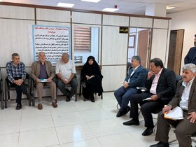 بازدید از نمایندگی های صندوق ها در آبادان