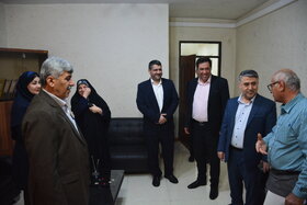 بازدید رئیس صندوق ها از منطقه 2