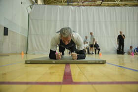 جلوه‌ای از یازدهمین رویداد ورزشی بازنشستگان صنعت نفت